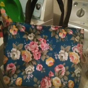 NWOT Floral Bag